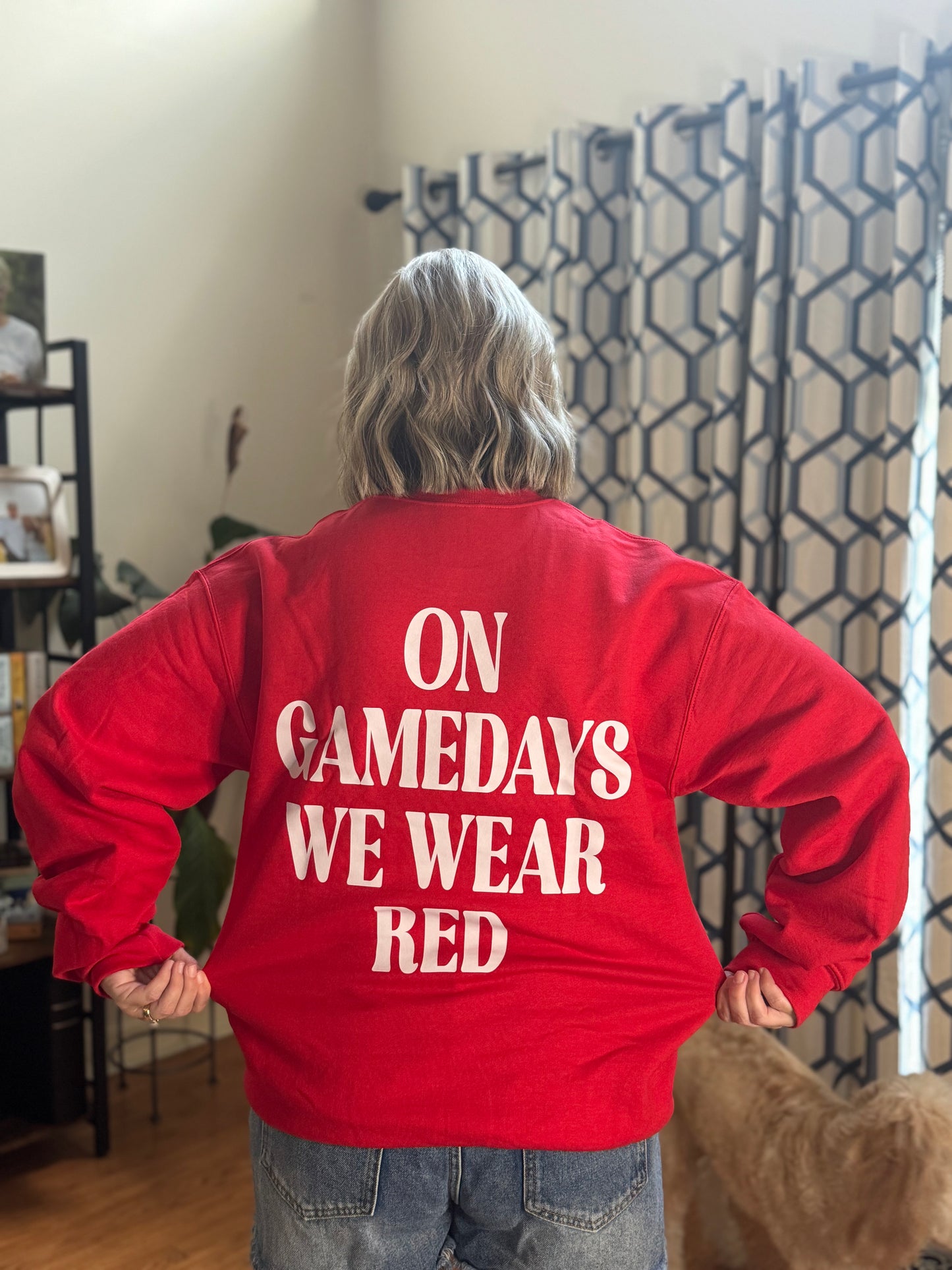 On Gamedays we wear red