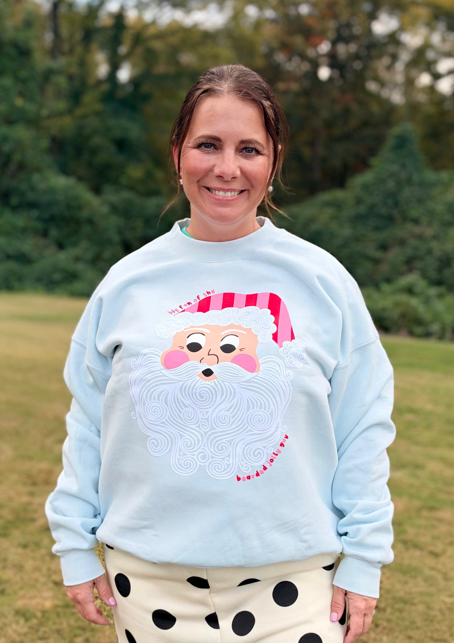 Big Fan of the Bearded Jolly Guy sweatshirt
