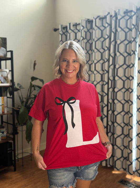 “L” tee
