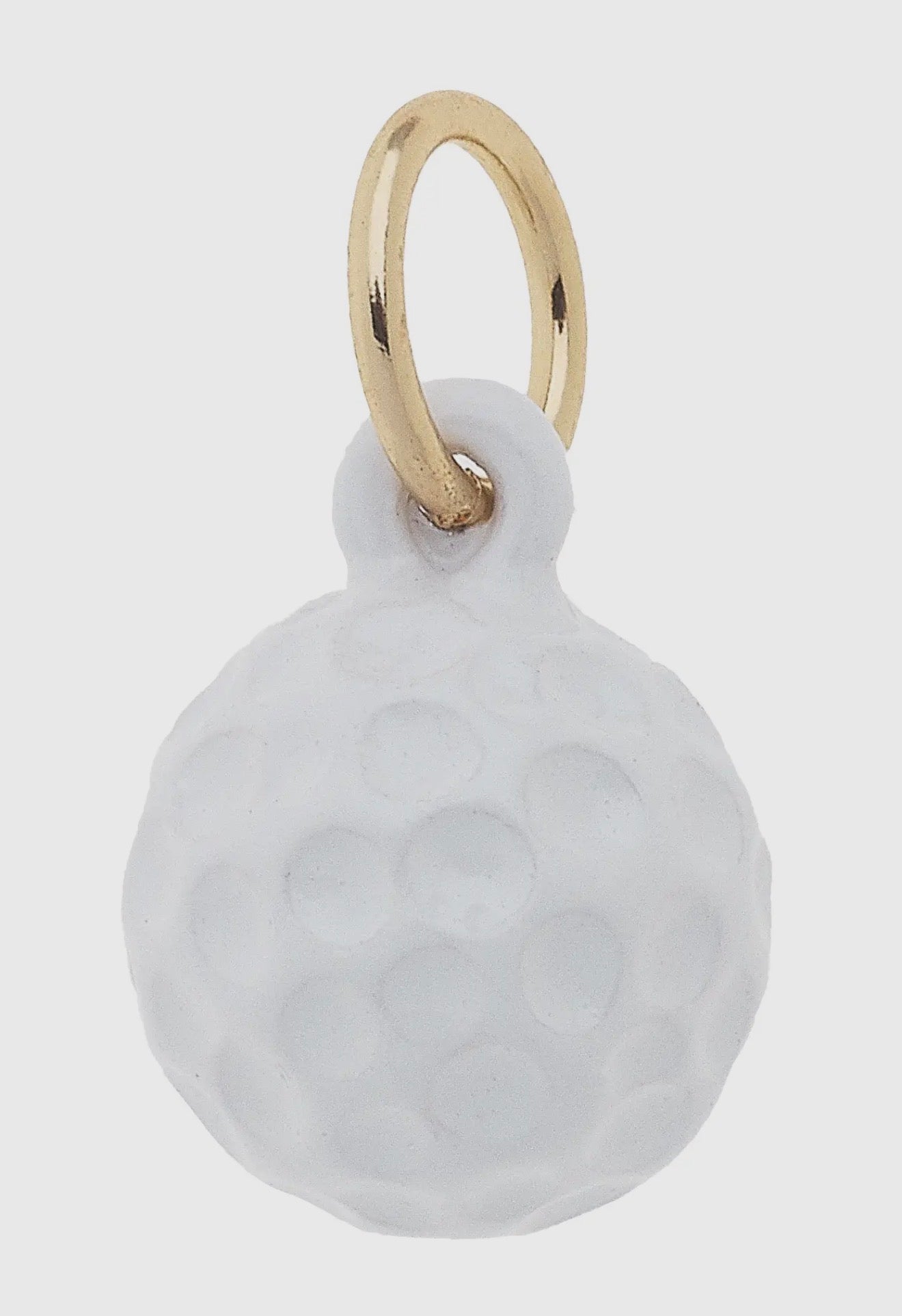 3D golf ball charm