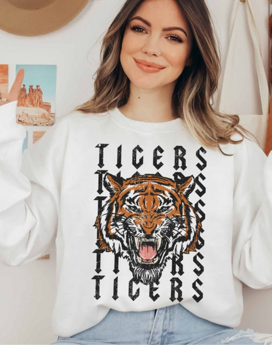 Tigers Plus Size Sweatshirt